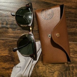 Polarized Ray Ban Clubmasters